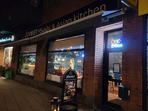 Restaurant front at ZenViet in Västra Götalands Län