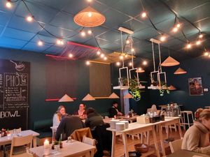 Seating indoor at ZenViet in Västra Götalands Län