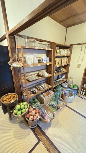 Veggie corner  at Sumireya in Kyoto