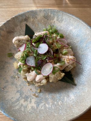 Tofu popcorn  at Izakaya in Saint Helier