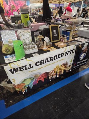 Vendor at New Jersey Vegfest at Well Charged NYC in New York City