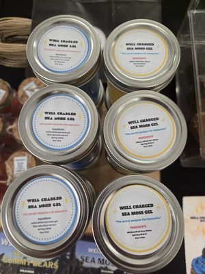 Sea moss at Well Charged NYC in New York City