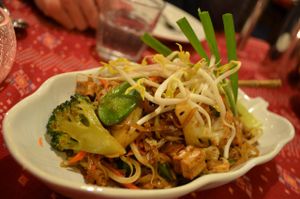 Tofu Pad Thai, no egg at River Kwai Thai and Burmese in Clayton South
