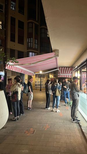   at Gelat del Mercat in Valencia