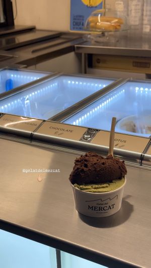   at Gelat del Mercat in Valencia