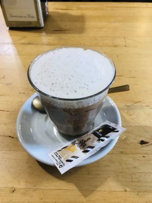Chai Latte at El Puente Peregrino in Trabadelo