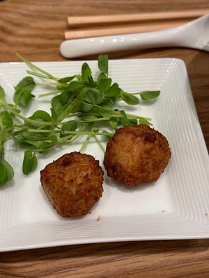 Topping albóndigas de soja   at T's TanTan Ecute Ueno in Taito City