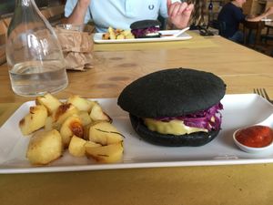Beyond burger at Lo Fai in Piacenza