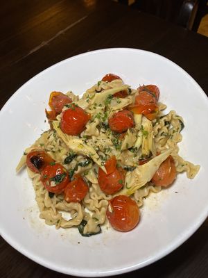 Chef’a veggie pasta  at Angelena's Ristorante Italiano in Pensacola