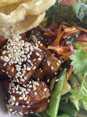 Teriyaki tofu bowl  at MILU By Nook in Kabupaten Badung