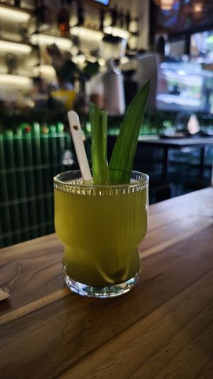 Green tea at Tuệ Minh Vegan Food & Drinks | Quán Chay Ngon Bình Thạnh in Thành Phố Hồ Chí Minh