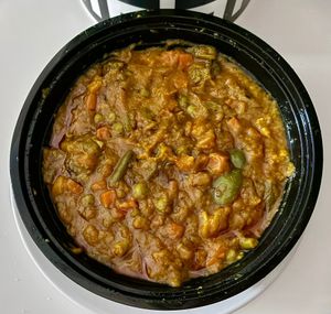 Karahi Sabzi at Poppadom Indian Takeaway in دبي