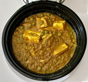 Tofu Matar Bhuna at Poppadom Indian Takeaway in دبي