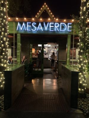 Cozy patio at Mesa Verde in Santa Barbara