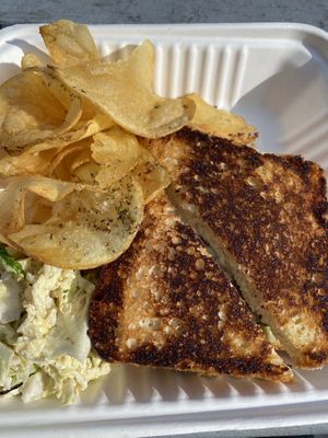 Grilled cheese at Mesa Verde in Santa Barbara