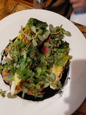 Avocado Salad at Mesa Verde in Santa Barbara