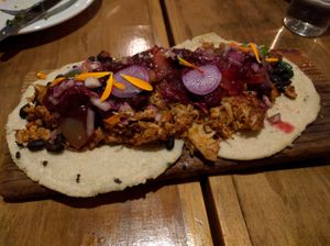 street tacos at Mesa Verde in Santa Barbara