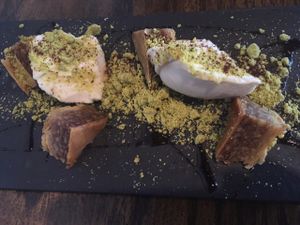 dessert  at Mesa Verde in Santa Barbara