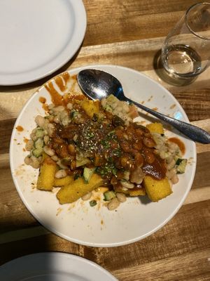 polenta fries  at Mesa Verde in Santa Barbara