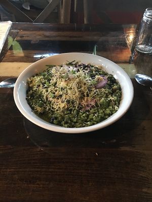 Cholra Rissotto at Mesa Verde in Santa Barbara