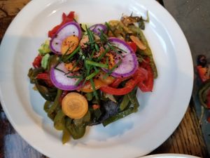 1 of 2 Rajas Tacos - Yummy & vegan at Mesa Verde in Santa Barbara