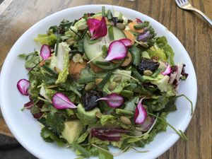 California Salad at Mesa Verde in Santa Barbara