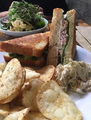 Grilled Cheese at Mesa Verde in Santa Barbara