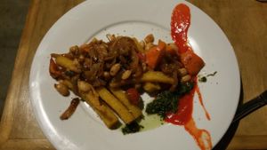 Polenta Fries...delicious at Mesa Verde in Santa Barbara