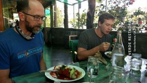 Nice patio seating, great food. at Mesa Verde in Santa Barbara