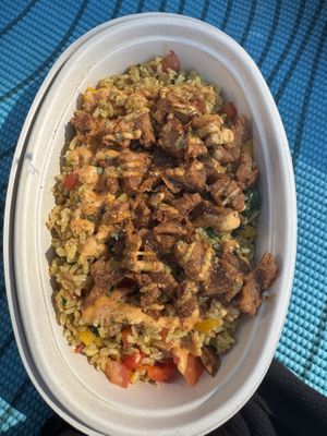 Rice bowl   at True Vegan in Delray Beach