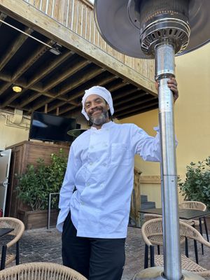 Chef Rahein !  at True Vegan in Delray Beach
