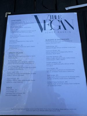   at True Vegan in Delray Beach