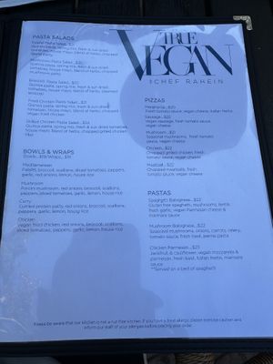   at True Vegan in Delray Beach