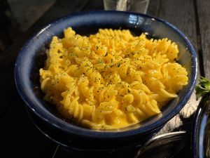 Mac-n-cheez  at True Vegan in Delray Beach