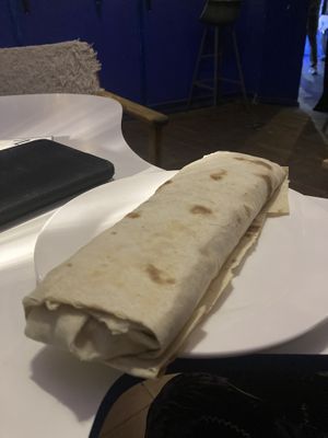 Vegan shawarmaa  at Muha in Yerevan