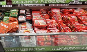 plant-based proteins!  at Dierbergs Markets in Arnold