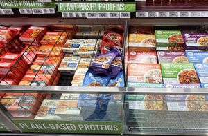 plant-based proteins!  at Dierbergs Markets in Arnold