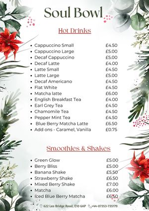  at Soul Bowl in London