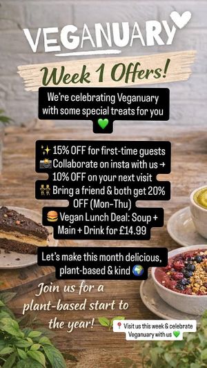 Veganuary 2026 at Soul Bowl in London