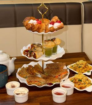 Vegan high tea at Soul Bowl in London