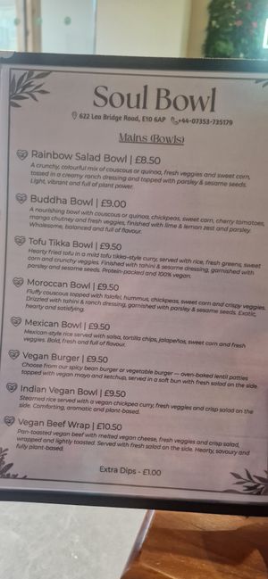  at Soul Bowl in London