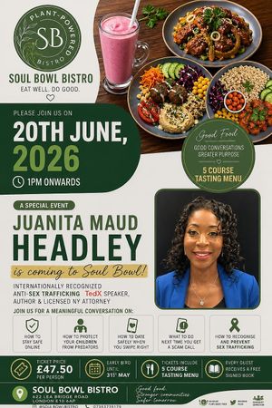 Call Soul Bowl on 0735 373 5179 (Mon-Fri 9-6, Sat-Sun 12-6) to book at Soul Bowl in London