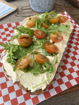 Hummus Sandwich  at Surfspot Curacao in Willemstad