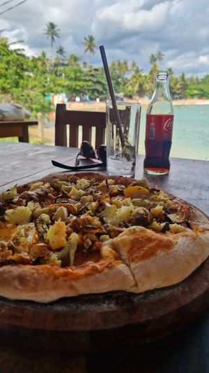 Pizza with a view at Muthu Bar in Southern Province