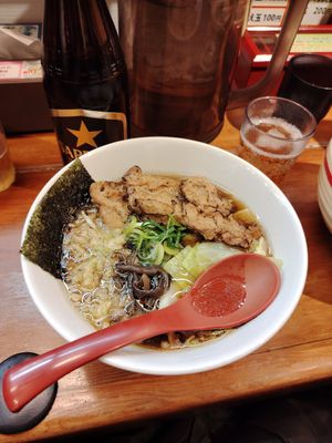Vegan ramen at Kyushu Jangara Akihabara in Tokyo