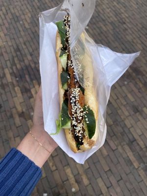   at Vegan Bahn Mi in England