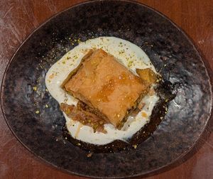 Baklava at Universal Studios - Le Gobelet Noir in Orlando