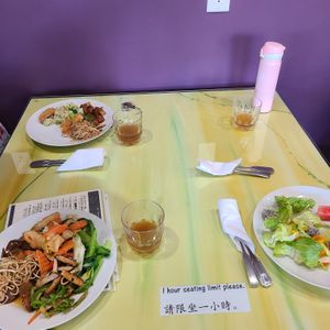  at Happy Lotus Veggie Restaurant in Calgary