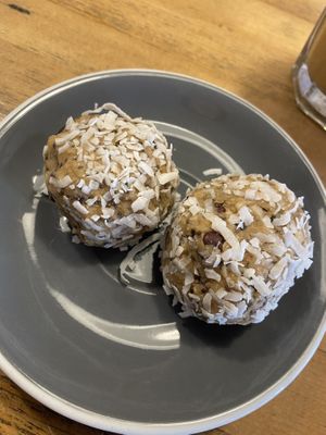 Power balls  at Cafe One Eight in Lancaster