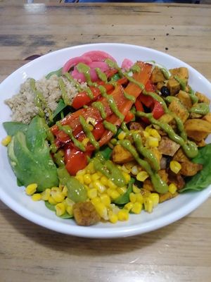 breakfast power bowl at Cafe One Eight in Lancaster